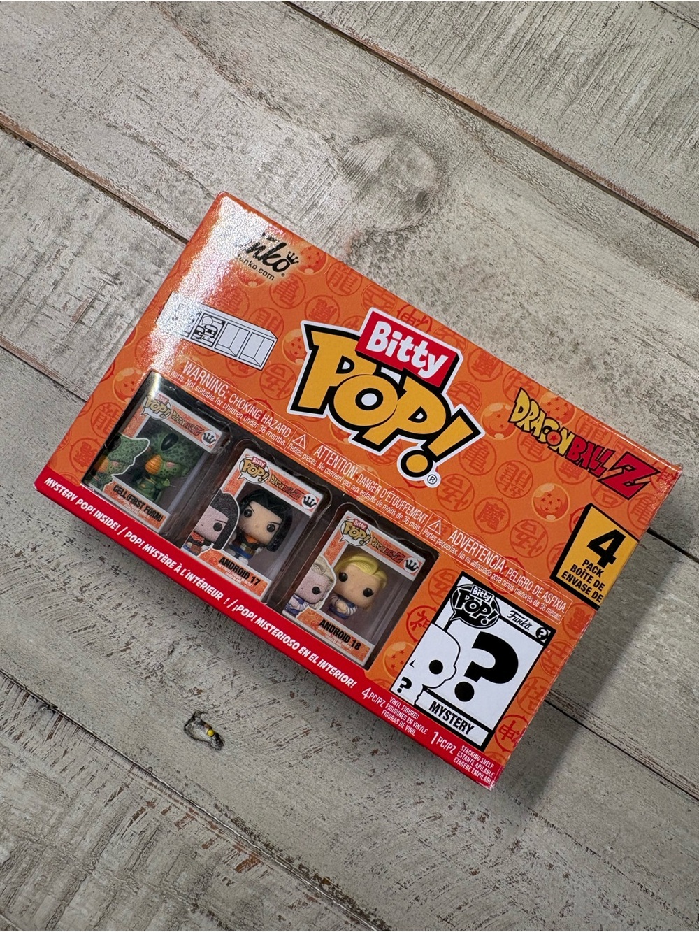 New! Funko Bitty POP Dragon Ball Z Series 4 - 4-Pack and A Surprise Mini Figure